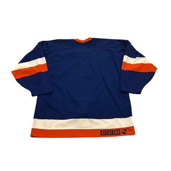 Vintage 90's CCM Center Ice New York Islanders Authentic NHL Hockey Jersey 48 - Picture 2 of 8